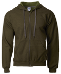 Gildan 18700 Unisex Vintage Full Zip Hooded Sweatshirt – 270GM