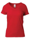Gildan 63V00L Softstyle Ladies V-Neck T-Shirt 