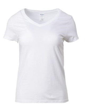 Gildan 63V00L Softstyle Ladies V-Neck T-Shirt 
