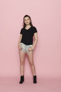 Gildan 63V00L Softstyle Ladies V-Neck T-Shirt – 150gm