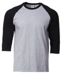Gildan 76700 Unisex 3/4 Sleeve Raglan Premium Cotton T-Shirt 