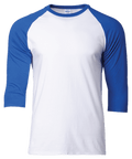 Gildan 76700 Unisex 3/4 Sleeve Raglan Premium Cotton T-Shirt 