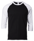 Gildan 76700 Unisex 3/4 Sleeve Raglan Premium Cotton T-Shirt 