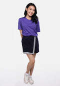 Women's Violet Microfiber T-Shirt