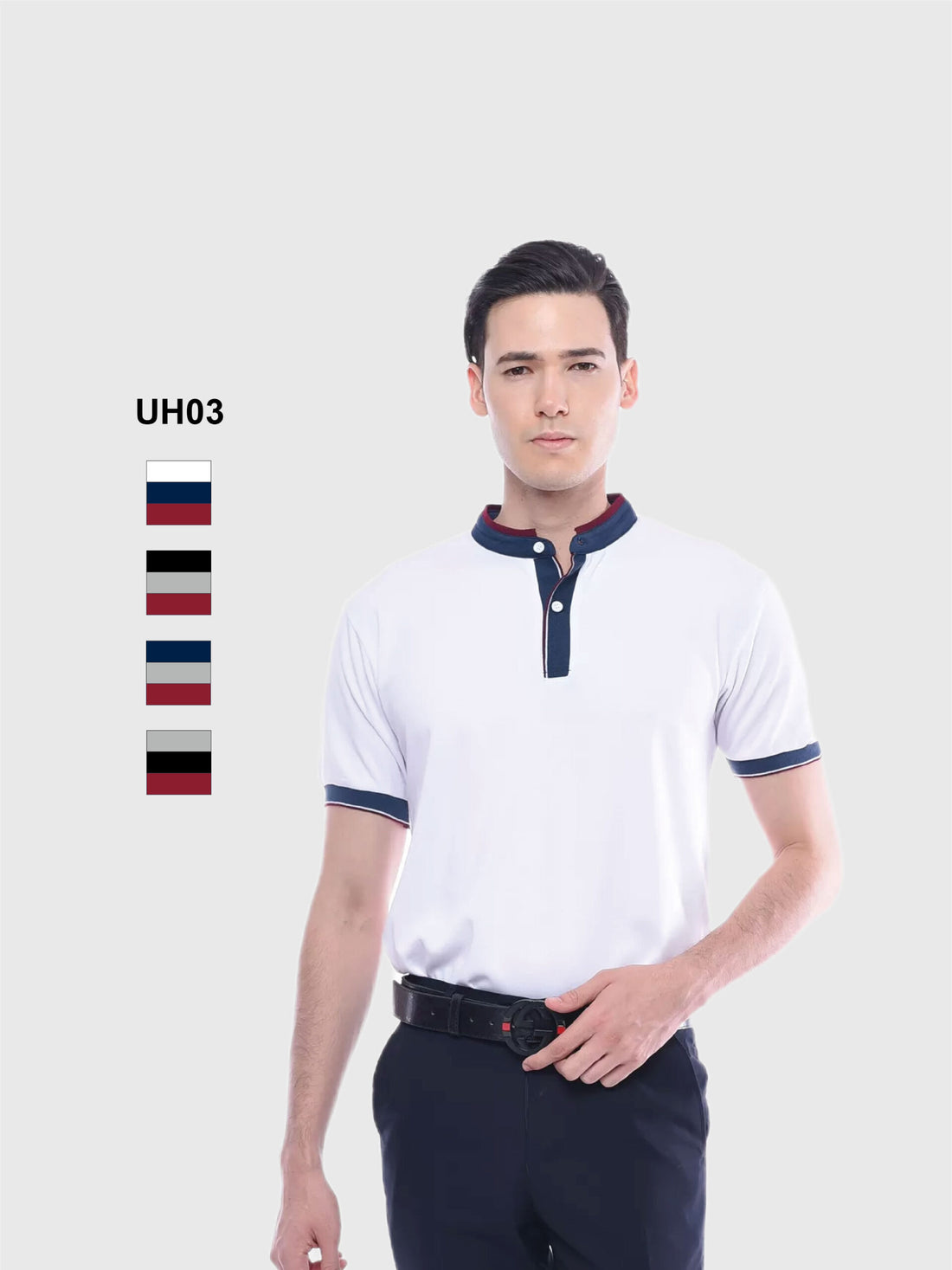 Ultifresh Double Pique Ace Collar Polo T-Shirt (Unisex)